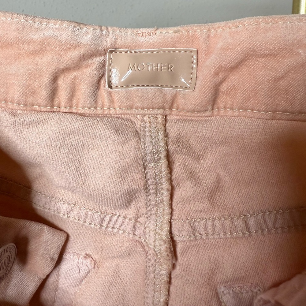 Mother Looker Velvet Skinny Pants - Picture 4 of 7